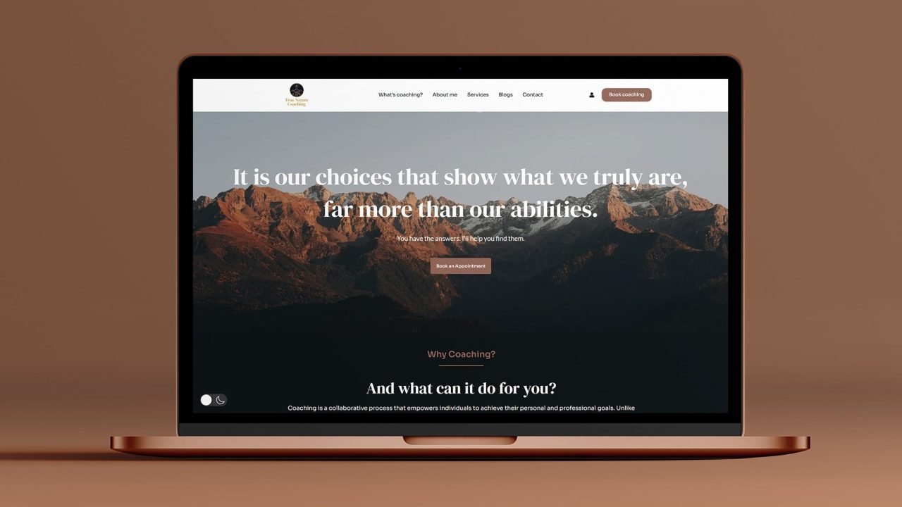 True-Nature-Coaching-Website-On-A-Laptop True-Nature-Coaching-Website-On-A-Laptop